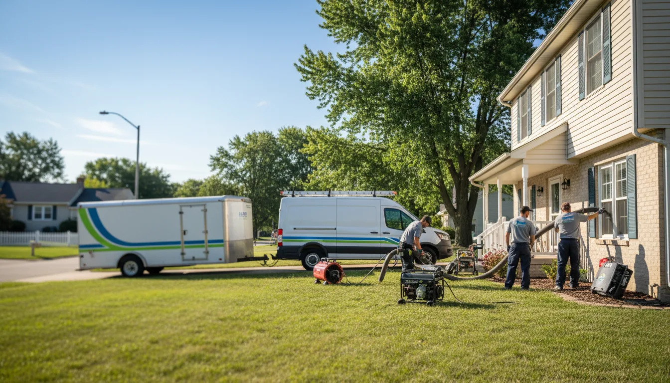Flooded Basement Restoration And Cleanup With Repair in Niobrara, NE near me